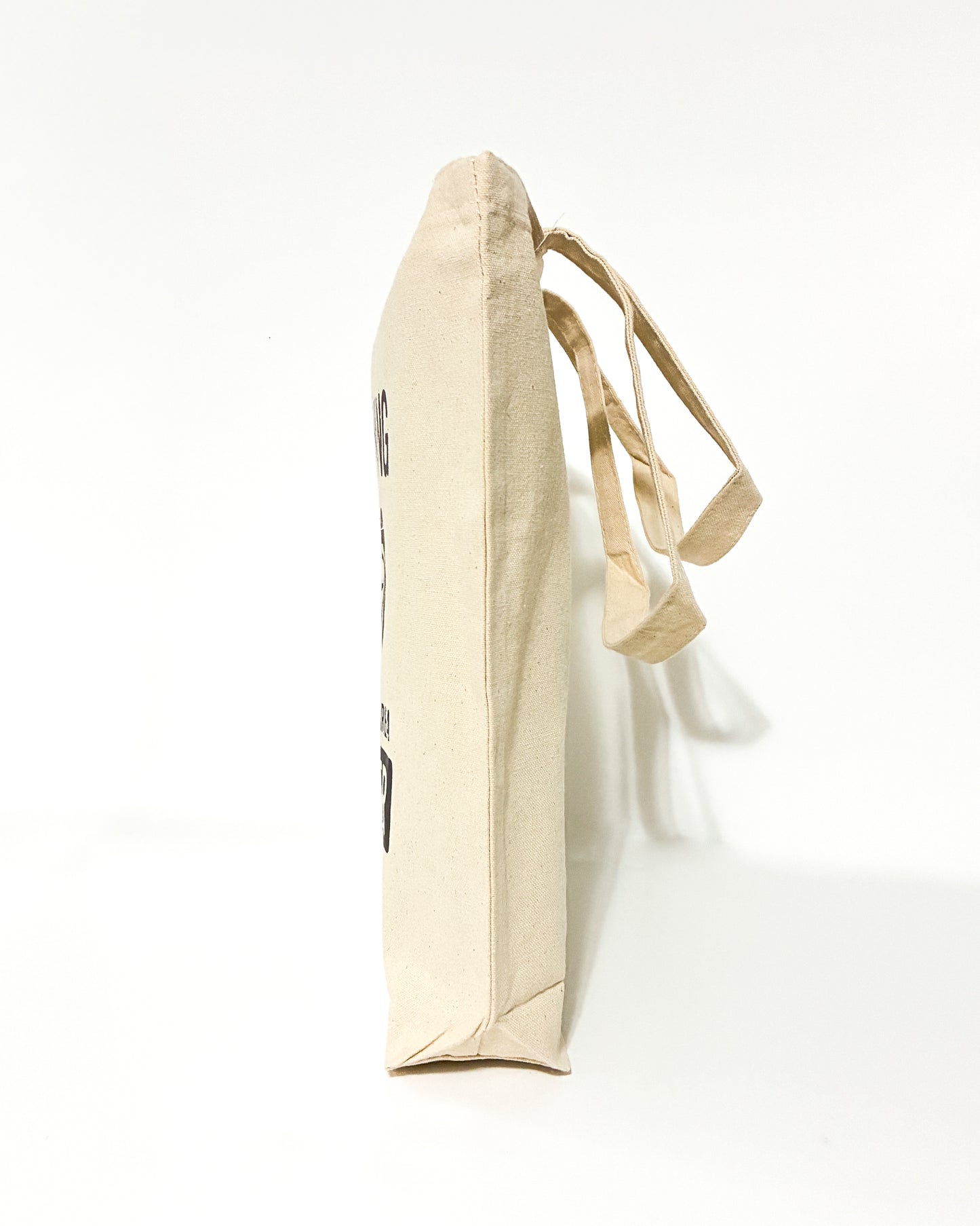 12L heavy canvas tote bag with bottom gusset "WHISTLER BRITISH COLUMBIA"