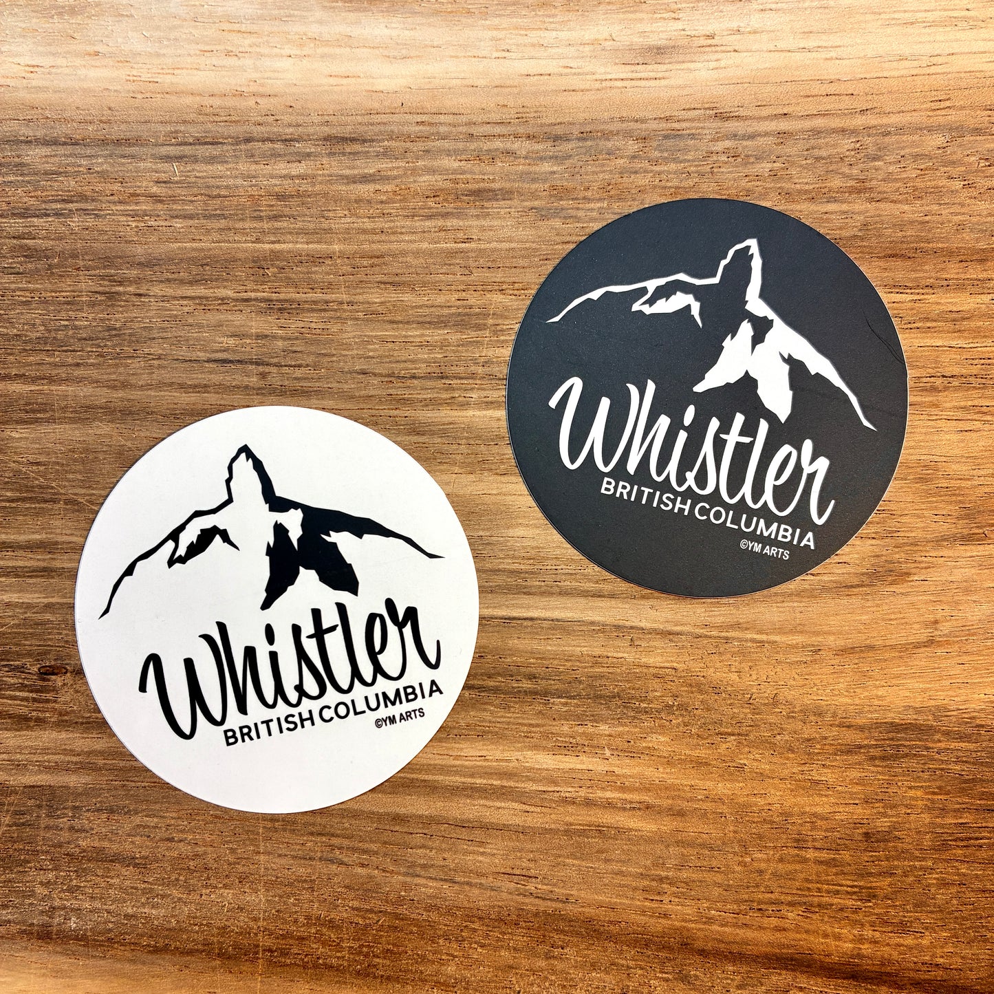 The Black Tusk round vinyl sticker 65mm diameter