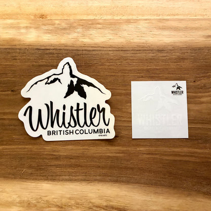 The Black Tusk transparent vinyl sticker